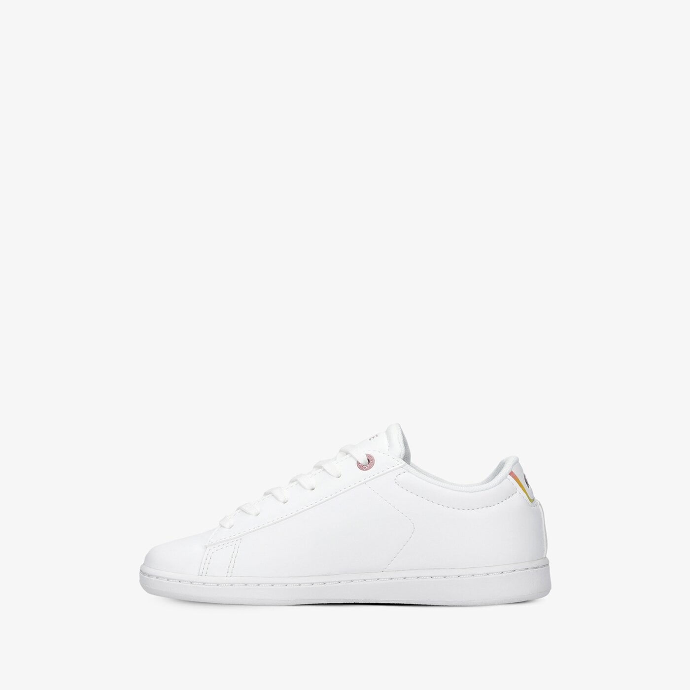 Dziecięce sneakersy (buty) LACOSTE CARNABY EVO 0921 1 SUC 741suc00021y9 kolor biały