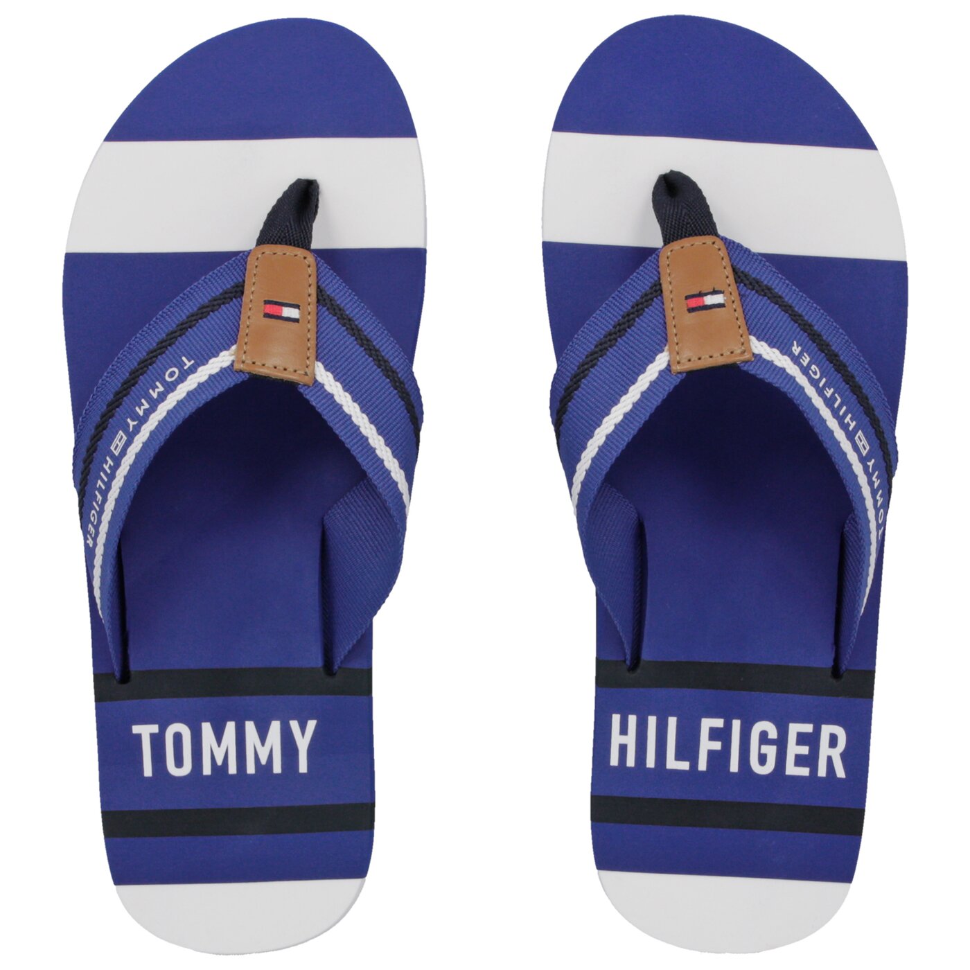 Męskie klapki TOMMY HILFIGER FLOYD 36 fm0fm02085440 kolor niebieski