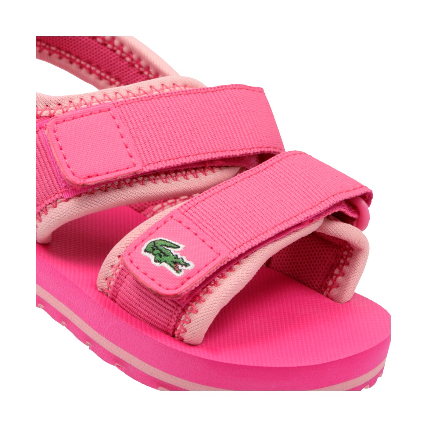 Dziecięce sandały / klapki LACOSTE SOL 119 1 CUI 737cui00222j4 kolor różowy