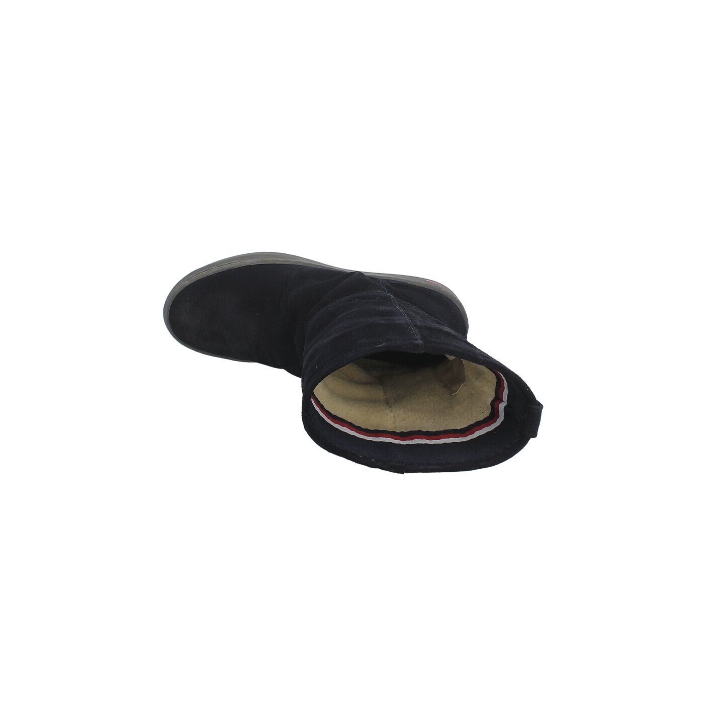 Damskie kozaki TOMMY HILFIGER BRIANA 1B fw56819484403 kolor granatowy