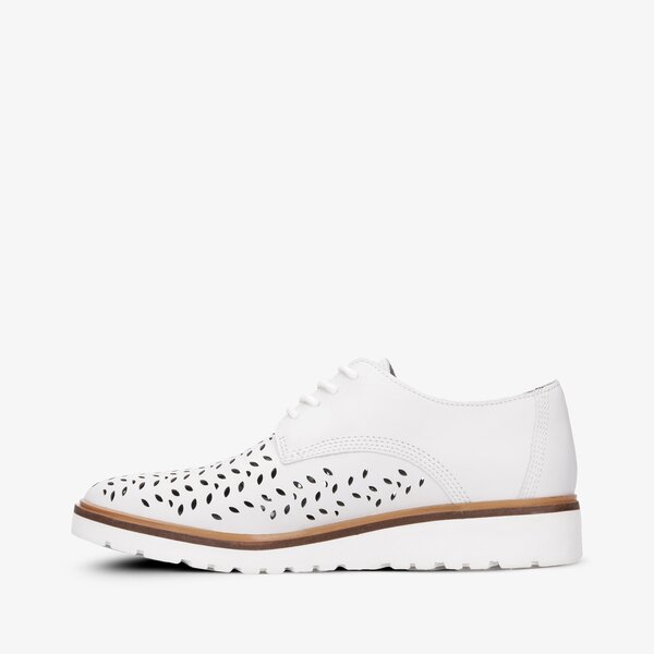 Damskie półbuty TIMBERLAND ELLIS STREET PERF OXFORD tb0a1spn1001 kolor biały
