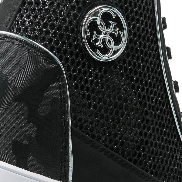 Damskie trampki GUESS FIORE flioe1fam12black kolor czarny