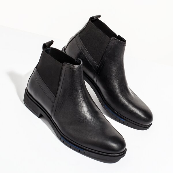 Męskie buty za kostkę TOMMY HILFIGER CAMDEN 3A fm0fm01810990 kolor czarny