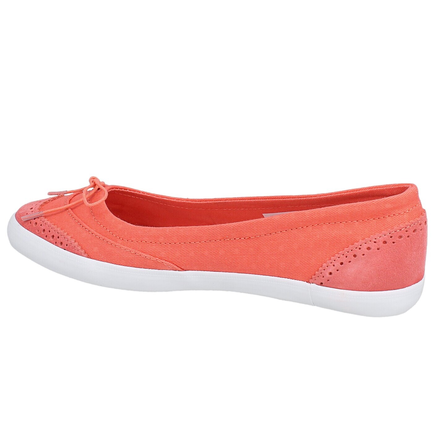 Damskie sneakersy (buty) LACOSTE LOXIA 216 1 731caw0136lr2 kolor pomarańczowy