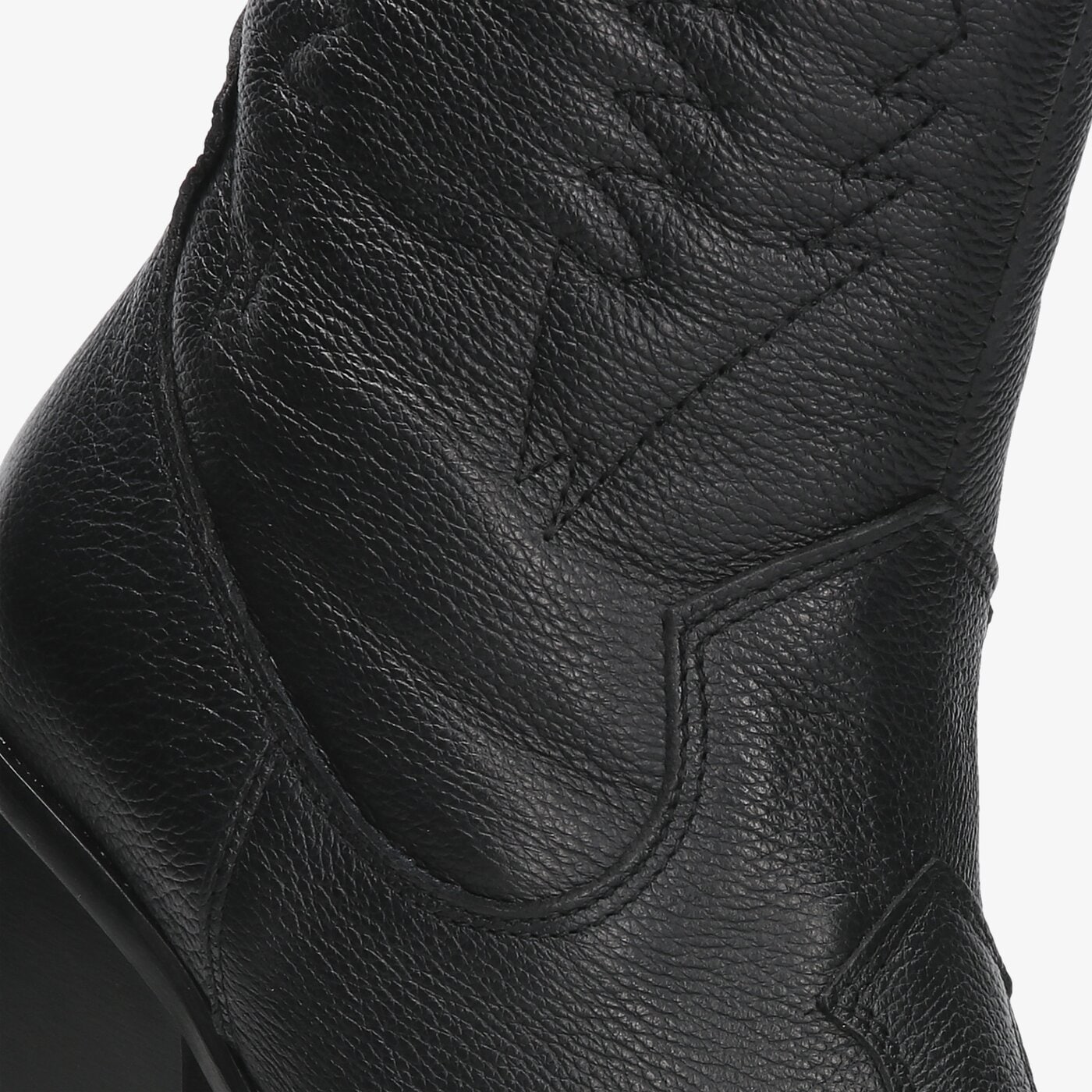 Damskie kozaki SYMBIOSIS PREMIUM HIGH COWBOY'S SHOES sywc121001 kolor czarny