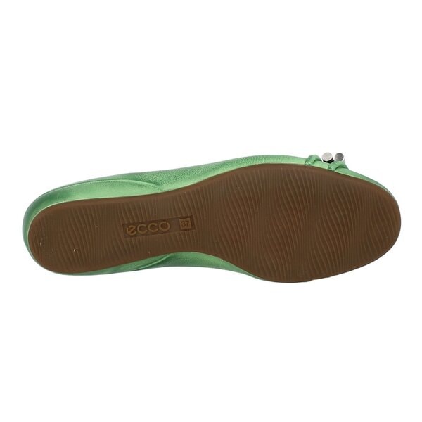 Damskie baleriny (buty) ECCO OWANDO 35605302498 kolor zielony