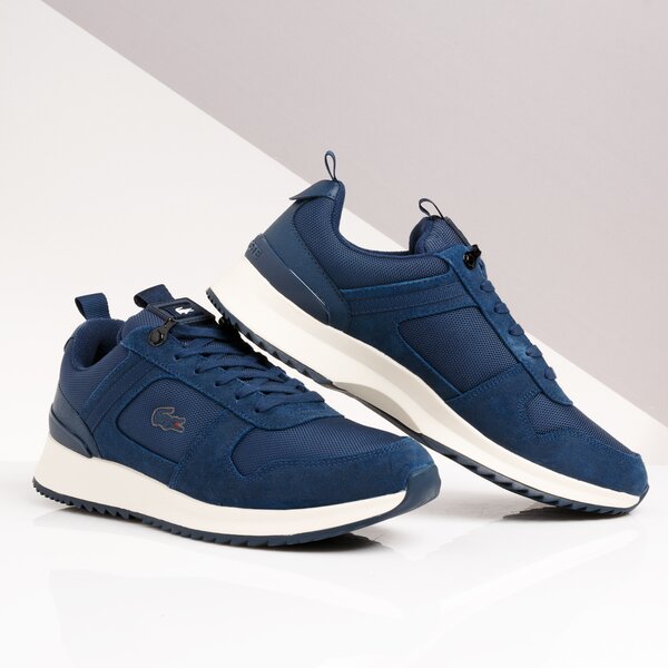 Męskie sneakersy (buty) LACOSTE JOGGEUR 2.0 319 1 SMA 738sma0008nd1 kolor granatowy