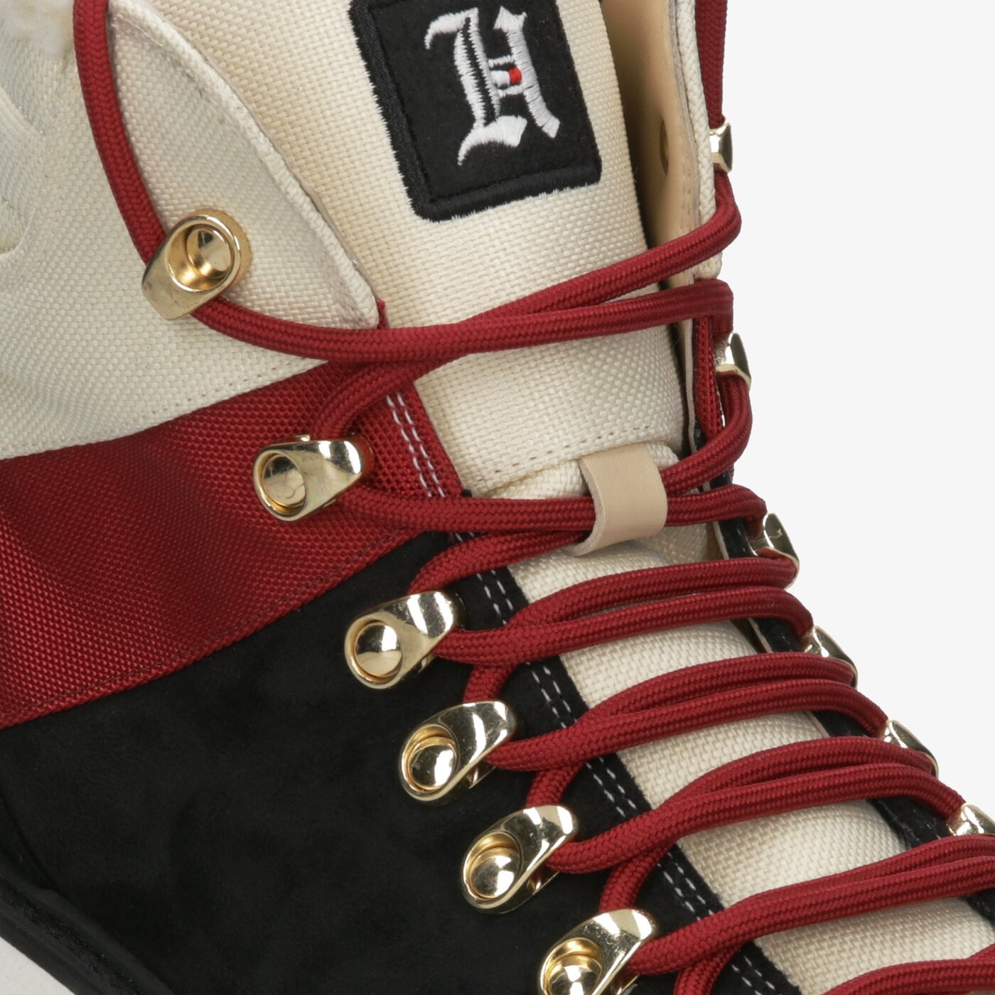 Męskie buty outdoor (trekkingowe) TOMMY HILFIGER LH EXPEDITION TRAIL BOOT fm0fm025260k6 kolor czarny