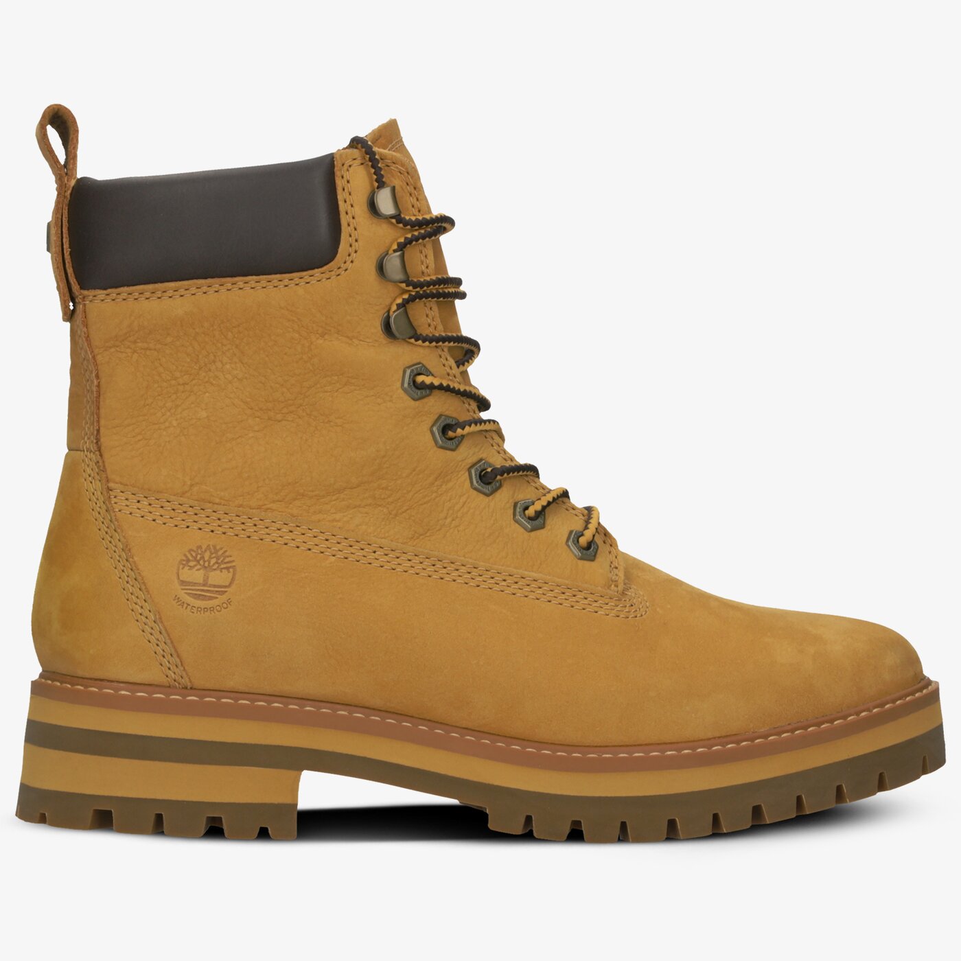 Męskie buty za kostkę TIMBERLAND COURMA GUY BOOT WP tb0a27xw7631 kolor brązowy
