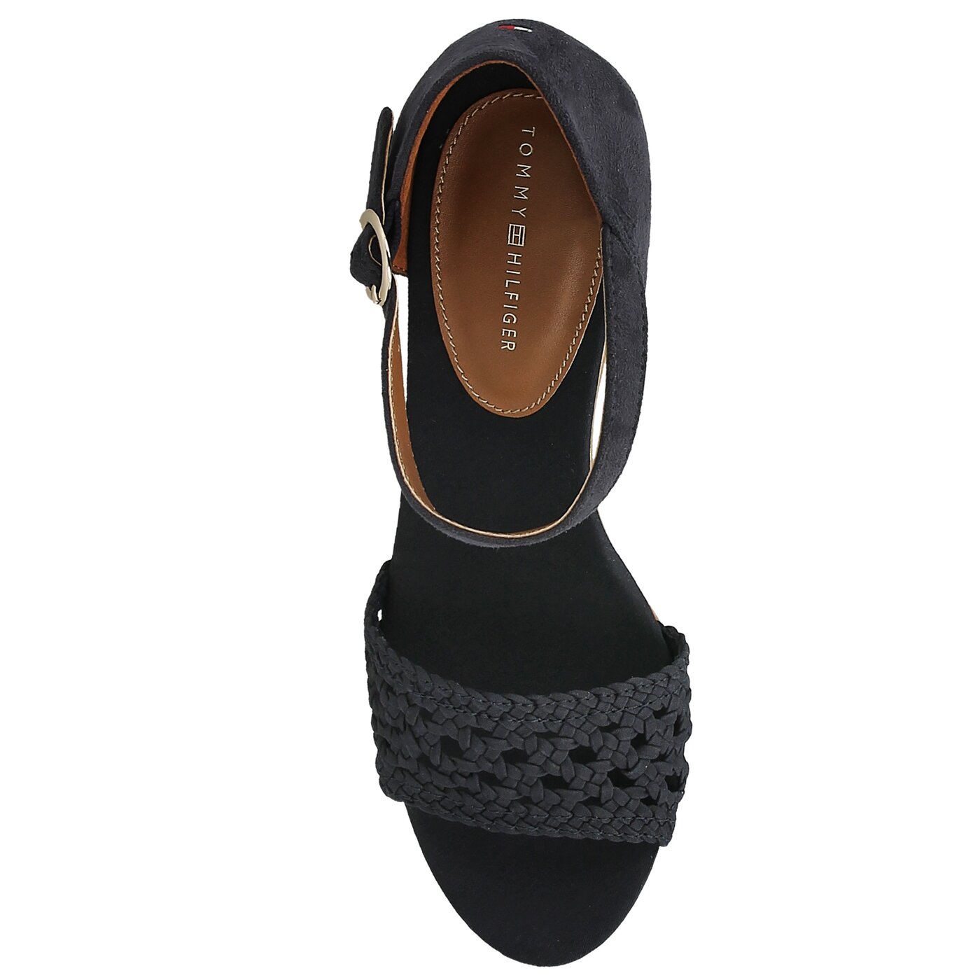 Damskie sandały TOMMY HILFIGER INT-E1285DEL 5 C fw0fw00713403 kolor granatowy