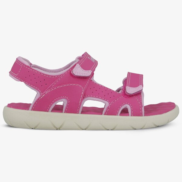 Dziecięce sandały / klapki TIMBERLAND PERKINS ROW 2-STRAP tb0a1qg4d561 kolor różowy