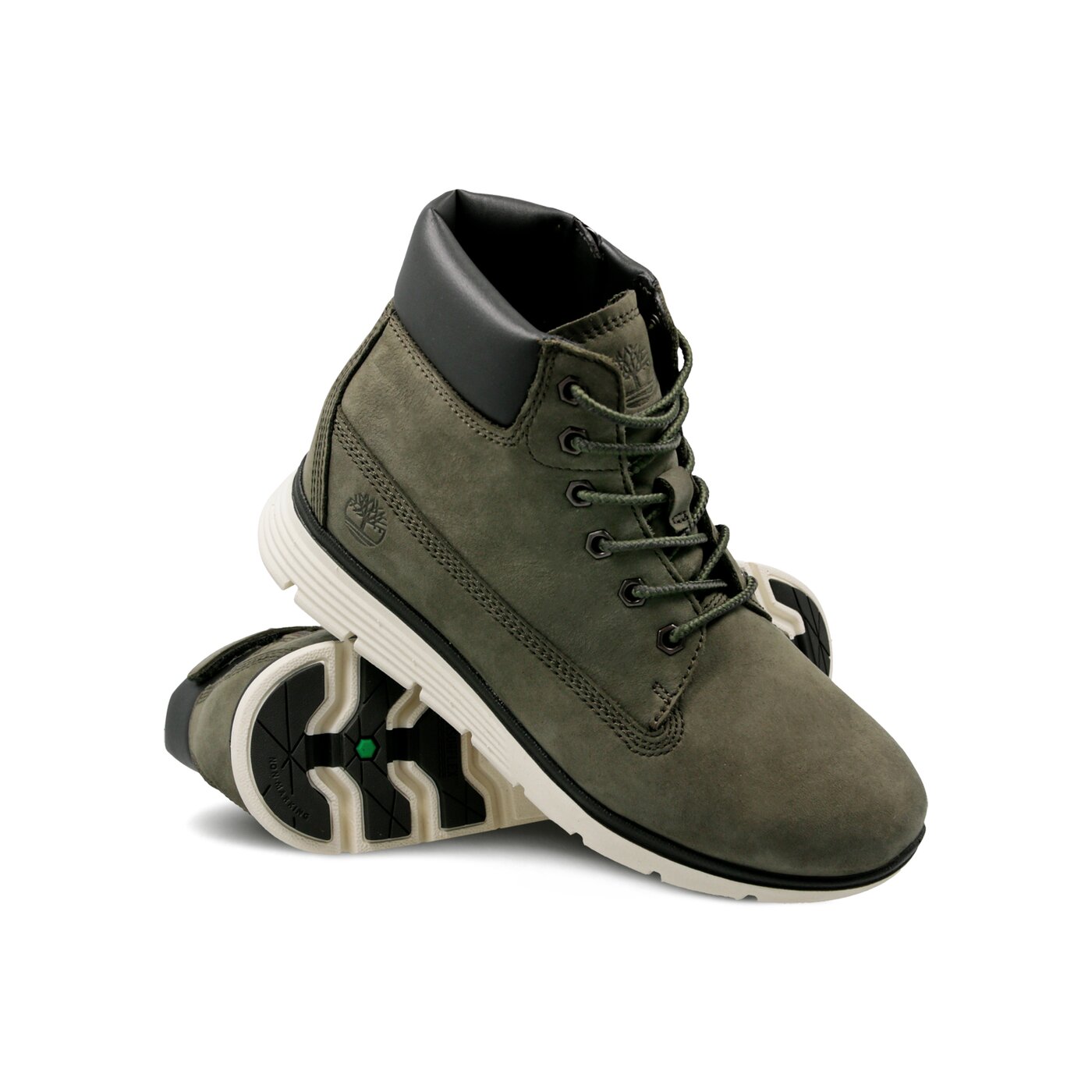 Dziecięce sneakersy (buty) TIMBERLAND KILLINGTON 6 IN a1smv kolor khaki