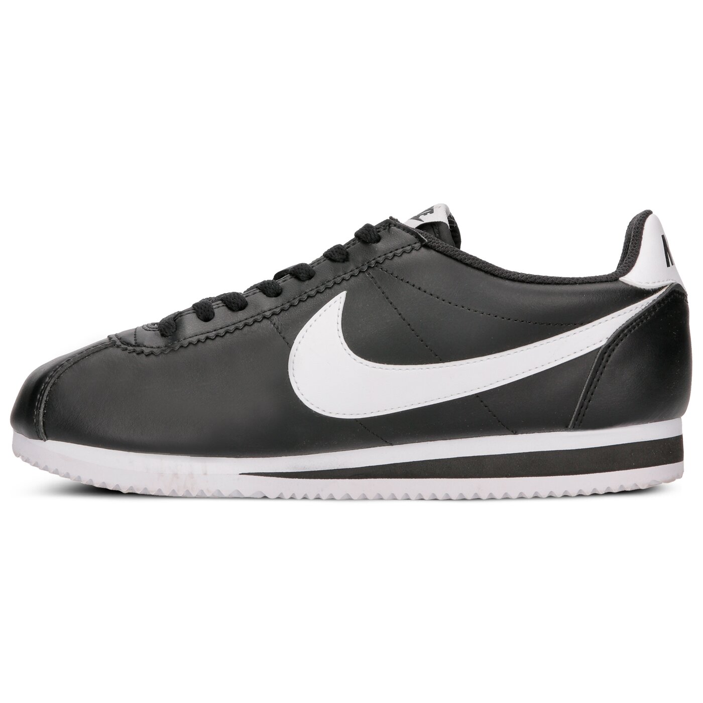 Damskie sneakersy (buty) NIKE WMNS CLASSIC CORTEZ LEATHER  807471-010 kolor czarny
