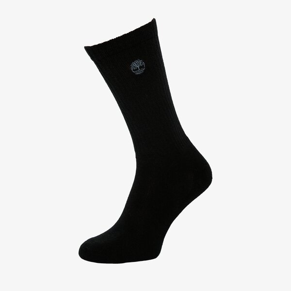 Męskie skarpetki TIMBERLAND SKARPETY 3PP BOOT SOCK GIFT BOX tb0a1eqb0011 kolor czarny