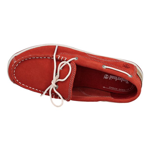 TIMBERLAND EK CASCO BAY SLIP ON 7272r kolor czerwony
