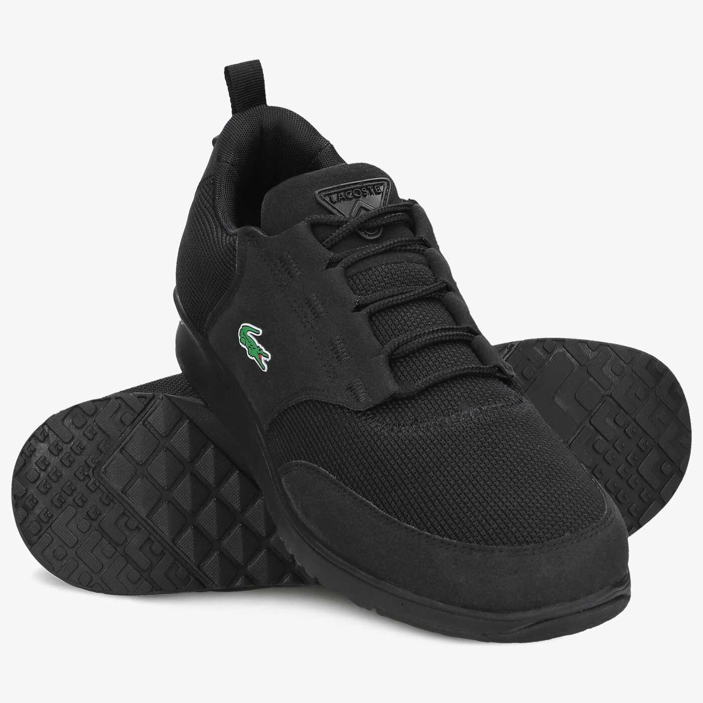 Męskie sneakersy (buty) LACOSTE L.IGHT 118 1 735spm019902h kolor czarny