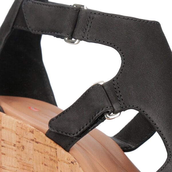 Damskie sandały CLARKS UN PLAZA STRAP 26132320 kolor czarny