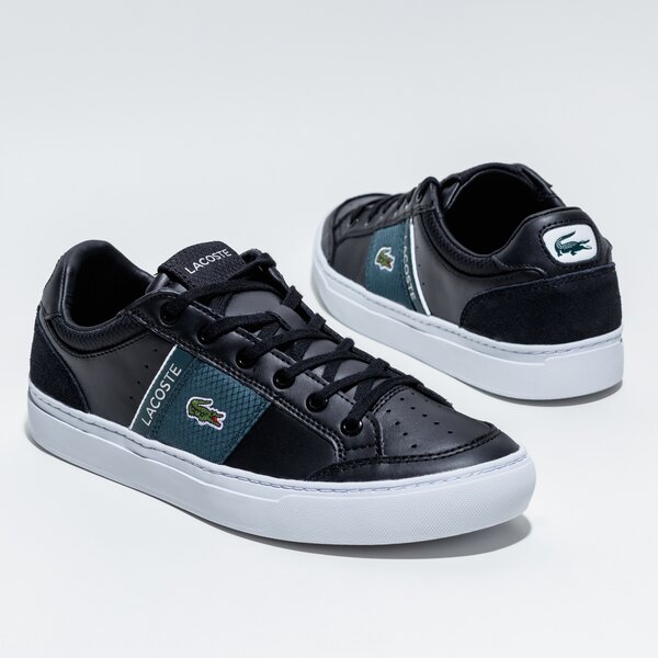 Męskie trampki LACOSTE COURTLINE 0721 1 CMA 741cma0027312 kolor czarny