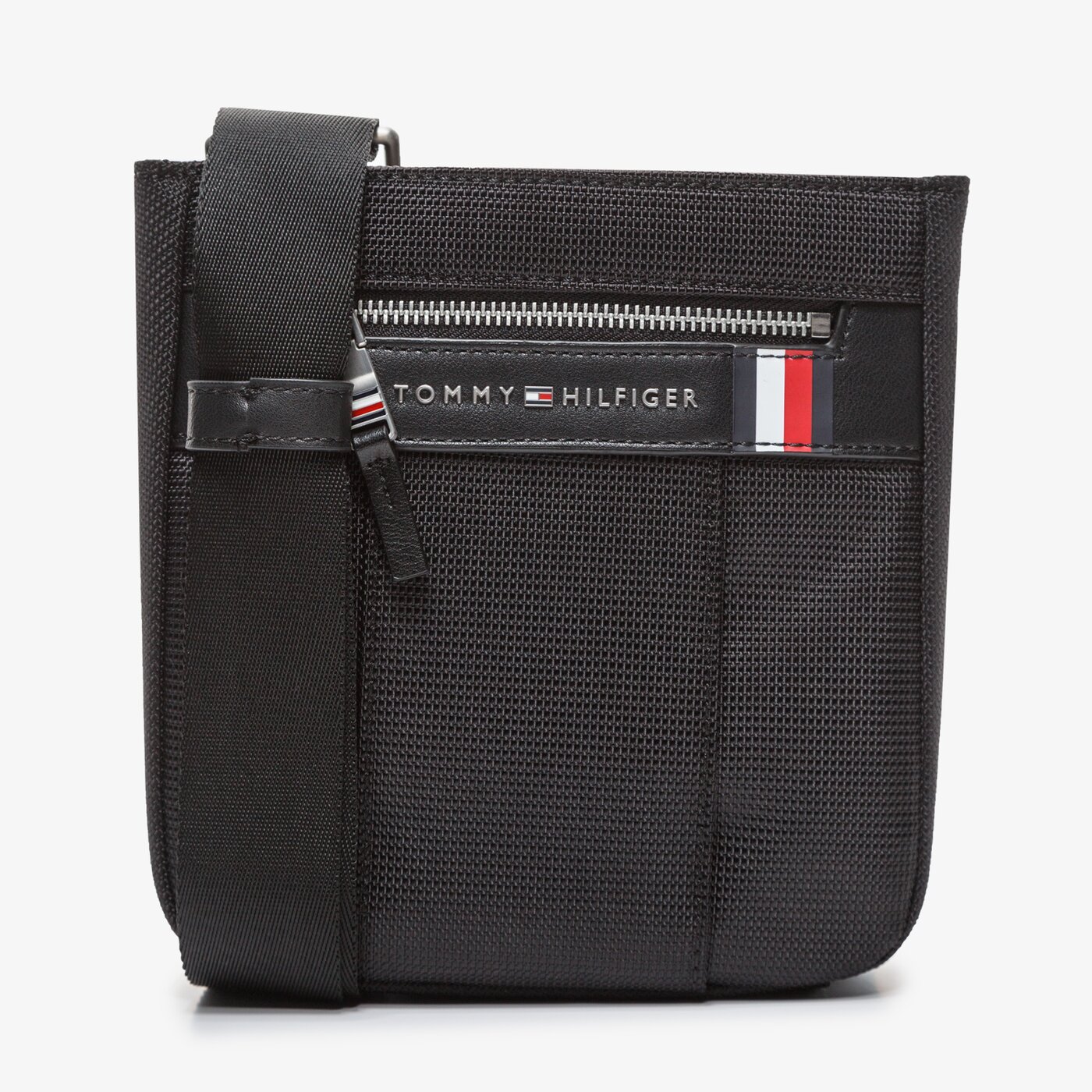 TOMMY HILFIGER TORBA ELEVATED NYLON MINI CROSSOVER am0am05811bds kolor czarny