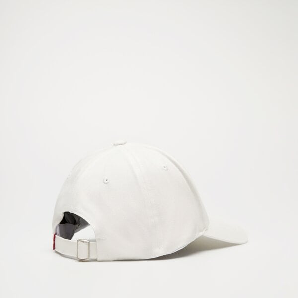 Damska czapka z daszkiem LEVI'S CZAPKA HOUSEMARK FLEXFIT CAP d7723-0001 kolor biały