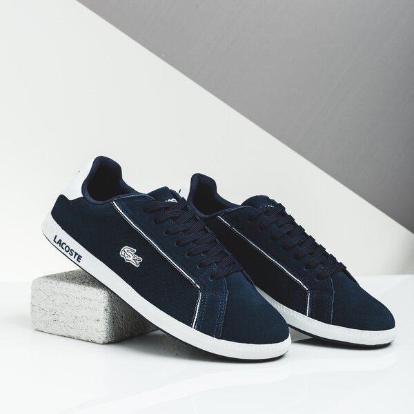 Damskie sneakersy (buty) LACOSTE GRADUATE 119 4 SFA 737sfa0033092 kolor granatowy