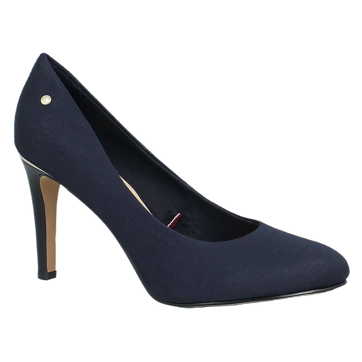 Damskie szpilki / czółenka TOMMY HILFIGER L1285AYLA 18D fw56820784411 kolor granatowy