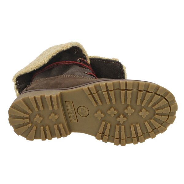 TIMBERLAND 6 IN WP SHEARLING BOOT 6288r kolor brązowy