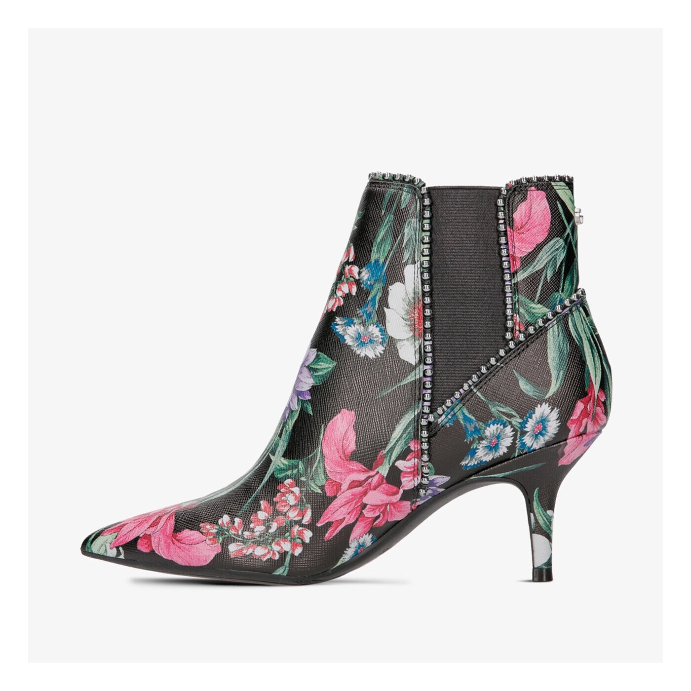 Damskie botki / sztyblety GUESS DAINTY2 flda24fap09multi kolor czarny