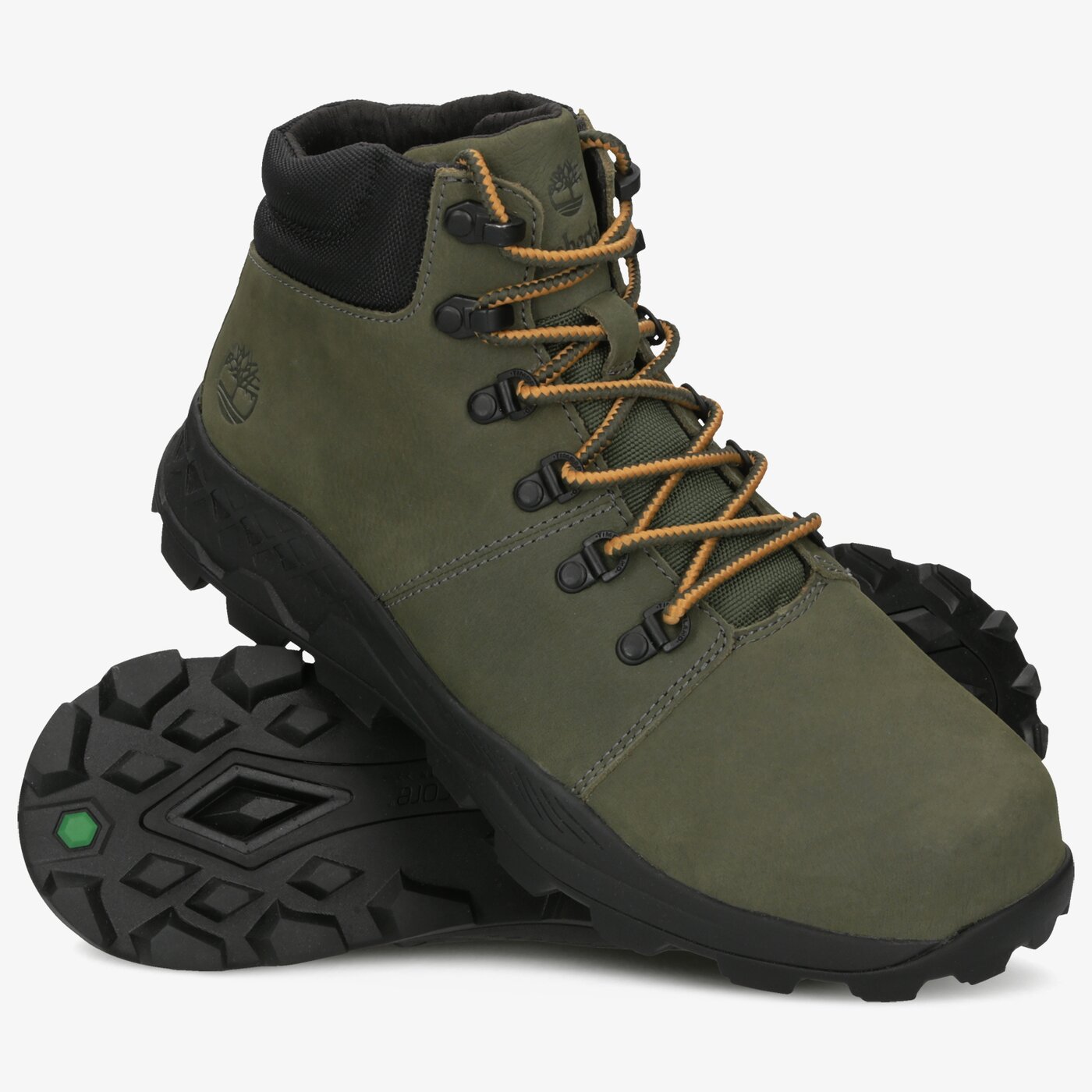 Męskie sneakersy (buty) TIMBERLAND BROOKLYN HIKER tb0a27q2a581 kolor zielony