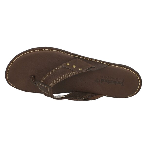 Męskie klapki TIMBERLAND THONG 5143a kolor brązowy