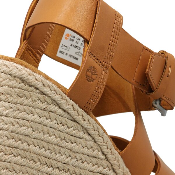 Damskie sandały TIMBERLAND NICE COAST CROSS STRAP ca1mt3 kolor beżowy
