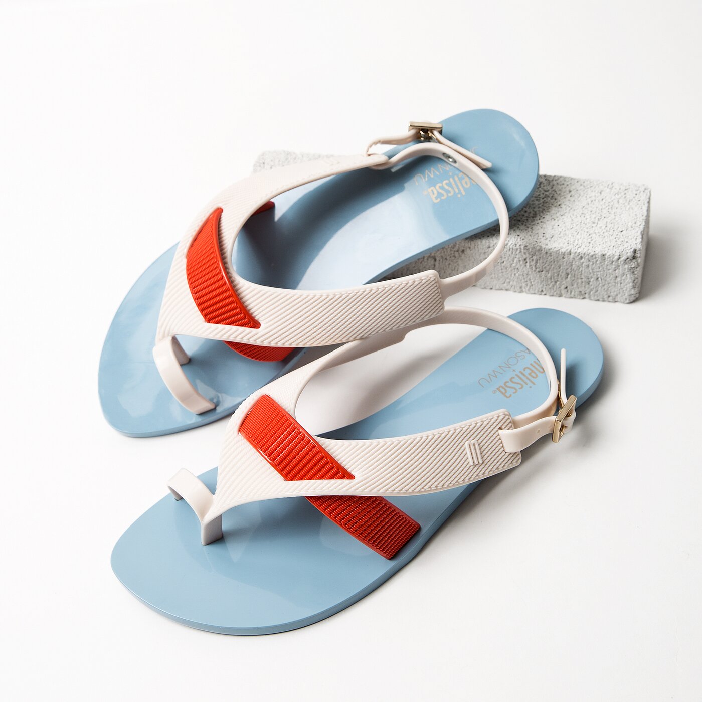 Damskie sandały MELISSA GIRL SANDAL +JASON WU 3232153300 kolor multicolor