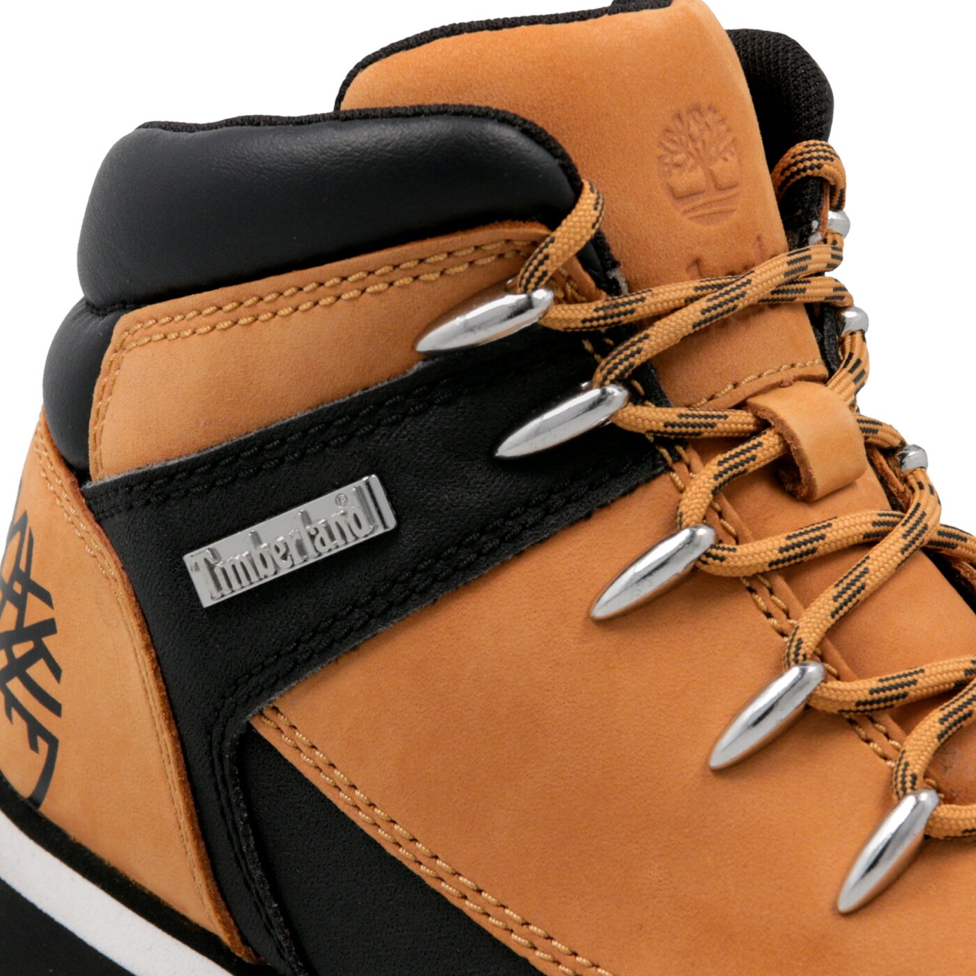 Dziecięce buty outdoor / trekkingowe TIMBERLAND EURO SPRINT  1579a kolor żółty