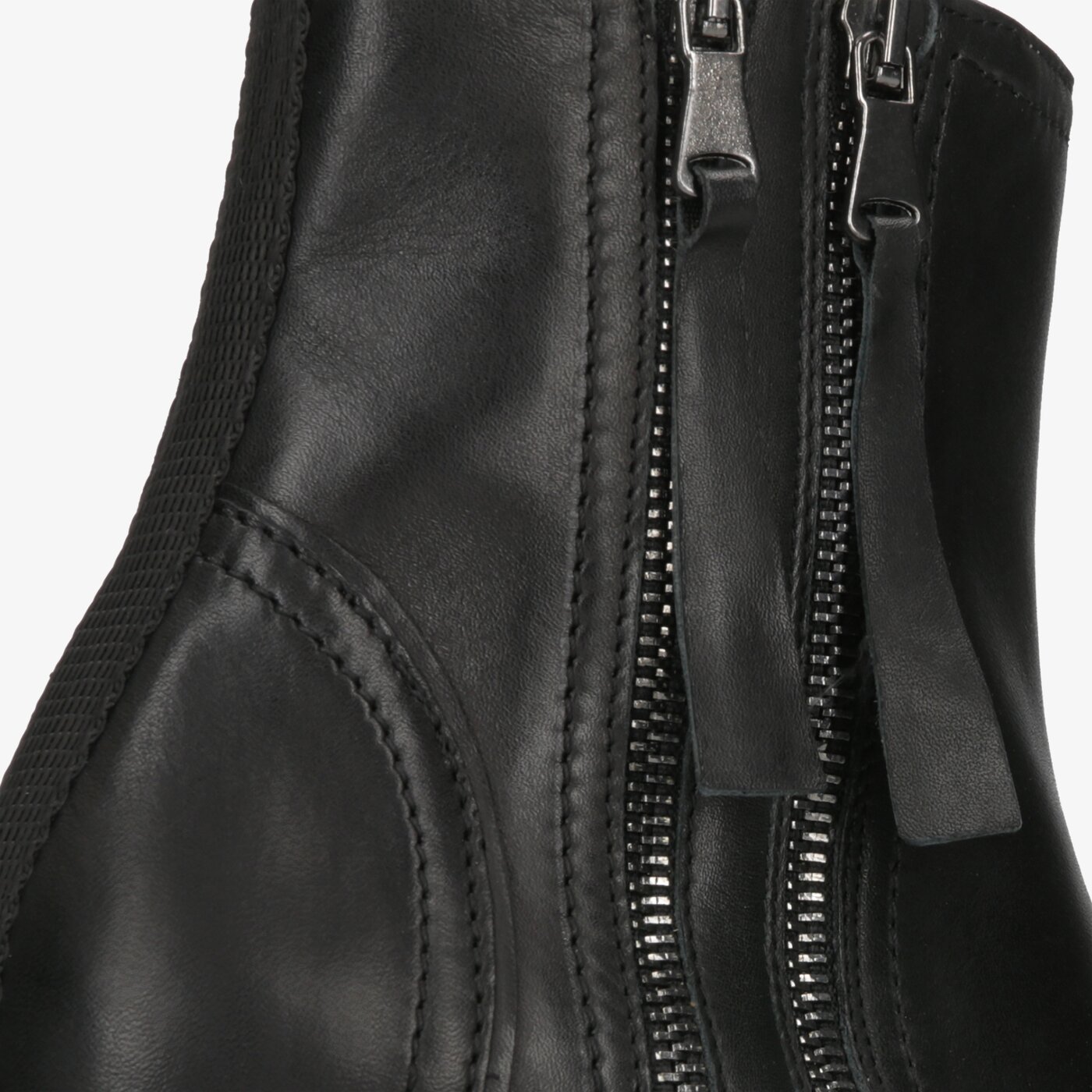 Damskie botki / sztyblety SYMBIOSIS ZIPPY  sywc219023 kolor czarny