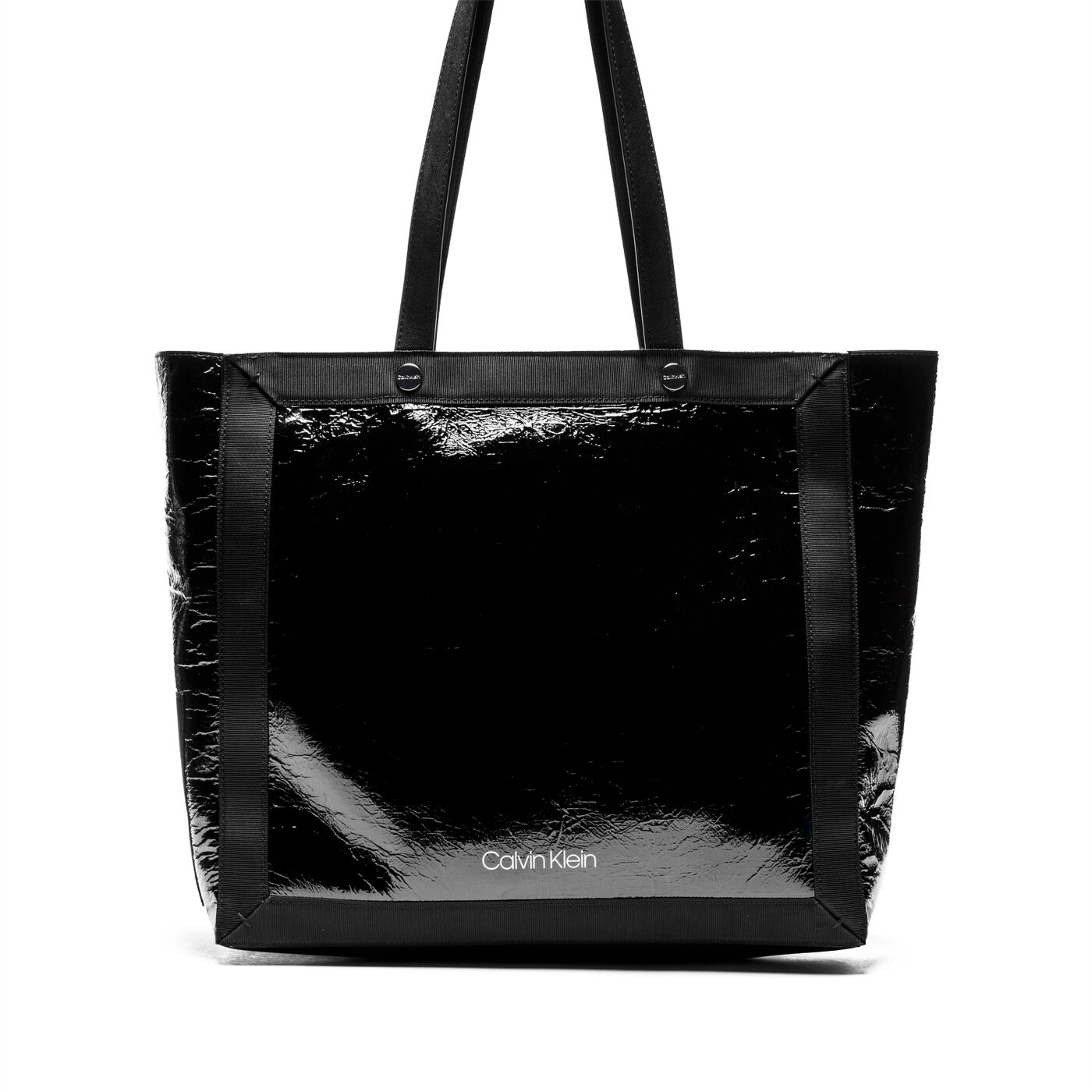 Damska torebka CALVIN KLEIN TOREBKA OUTLINE EW SHOPPER k60k604815001 kolor czarny