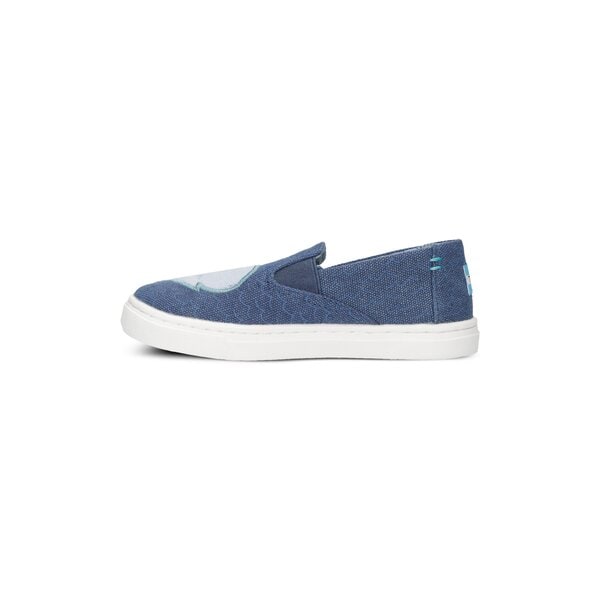 Dziecięce półbuty TOMS LUCA - THE TOMS ANIMAL INITIATIVE OCEANA 10011562 kolor granatowy