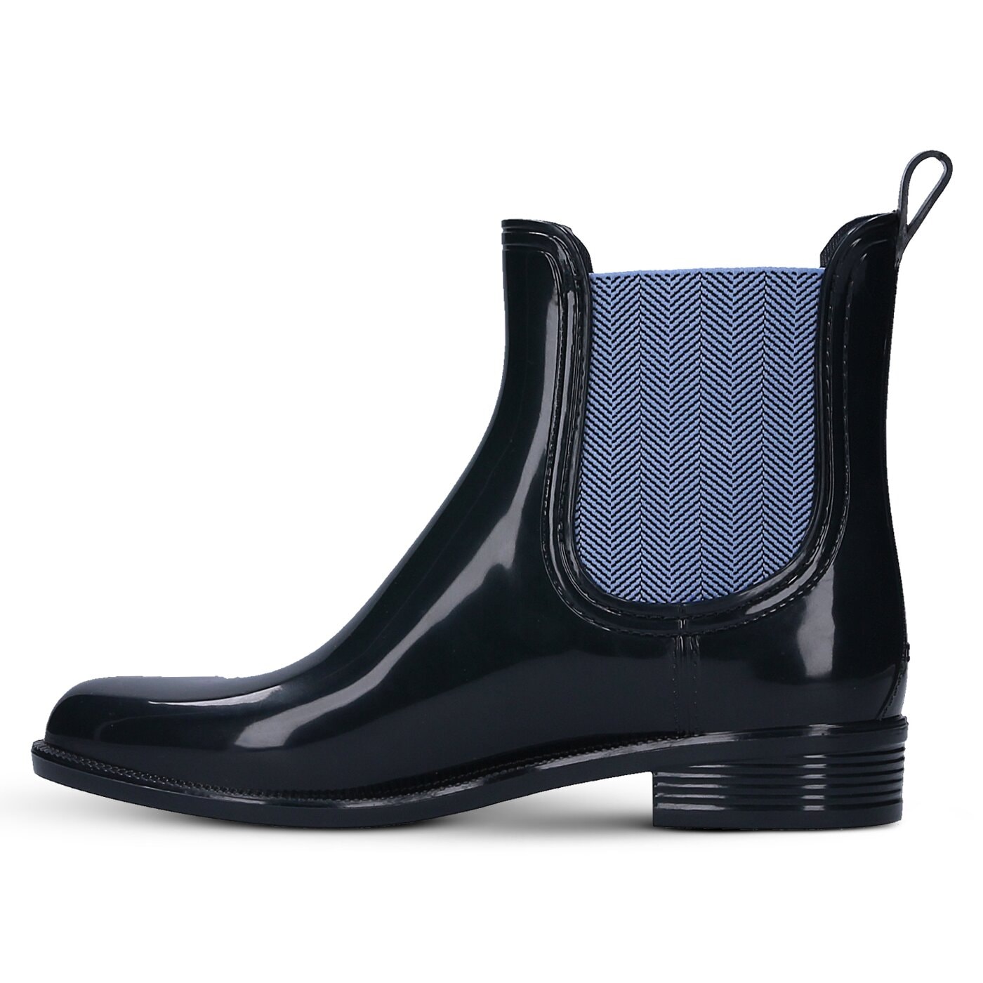 Damskie kalosze (buty gumowe) TOMMY HILFIGER O1285DETTE 6R fw56821556403 kolor granatowy