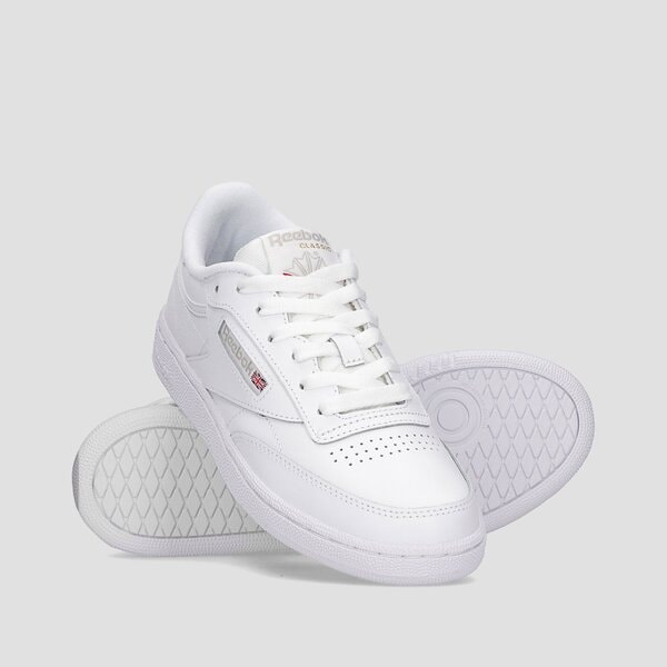 Damskie sneakersy (buty) REEBOK CLUB C 85 100000015 kolor biały