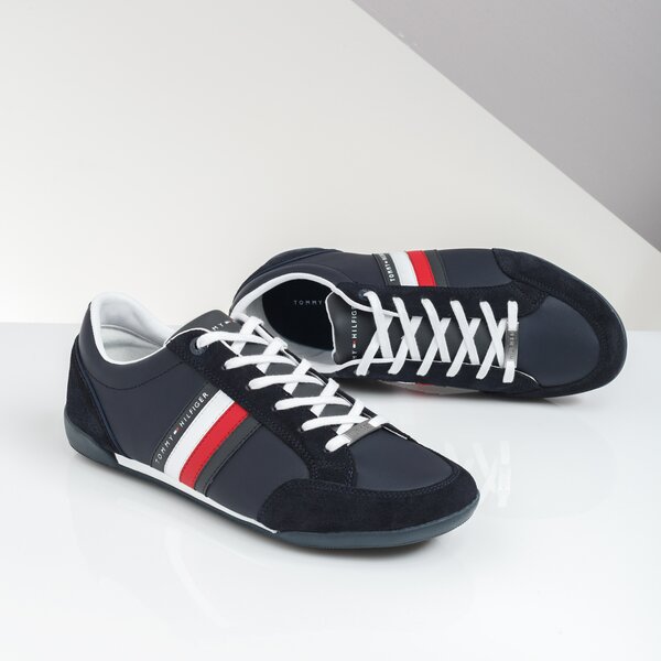 Męskie sneakersy (buty) TOMMY HILFIGER ROYAL 6C fm0fm02046403 kolor granatowy