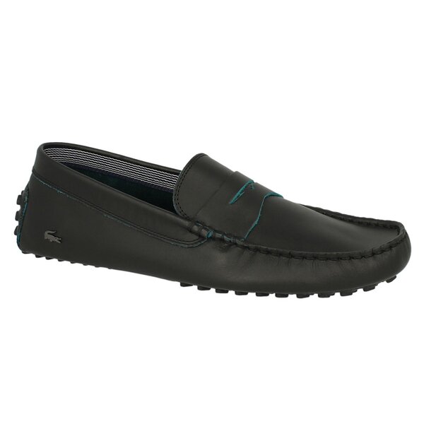 Męskie mokasyny LACOSTE CONCOURS 10  727srm1208024 kolor czarny