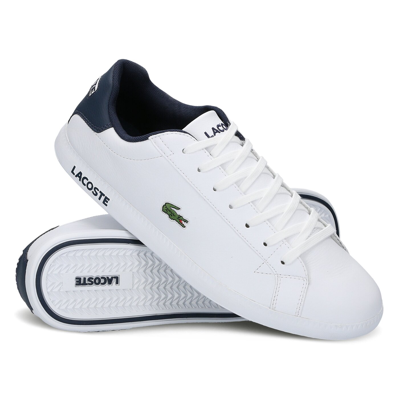 Męskie sneakersy (buty) LACOSTE GRADUATE LCR3 731spm0096x96 kolor biały