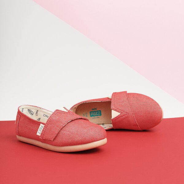 Dziecięce półbuty PAEZ ORIGINAL GUM CORAL 1930501k1001-520 kolor czerwony