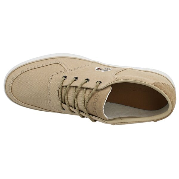 Męskie półbuty LACOSTE GLENDON 11 729srm2127158 kolor beżowy