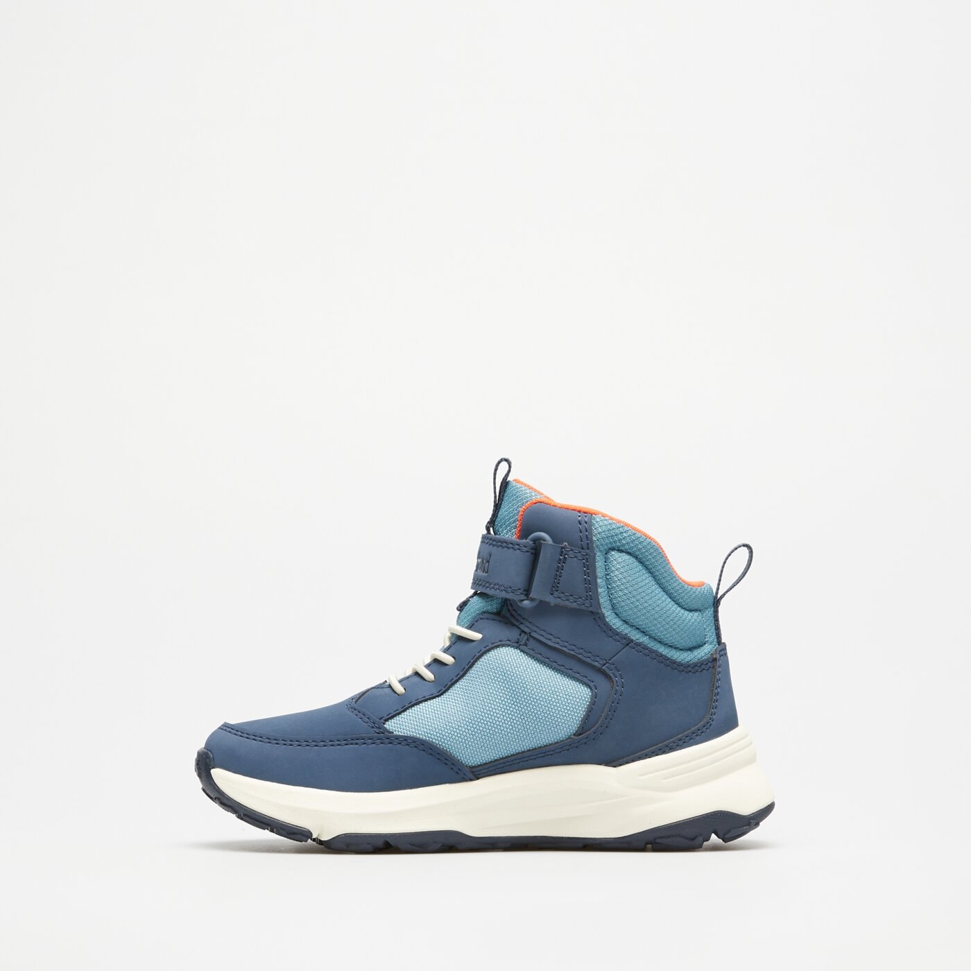 Dziecięce buty outdoor / trekkingowe TIMBERLAND MOTION ACCESS MID HOOK tb0a6bzxejk1 kolor granatowy