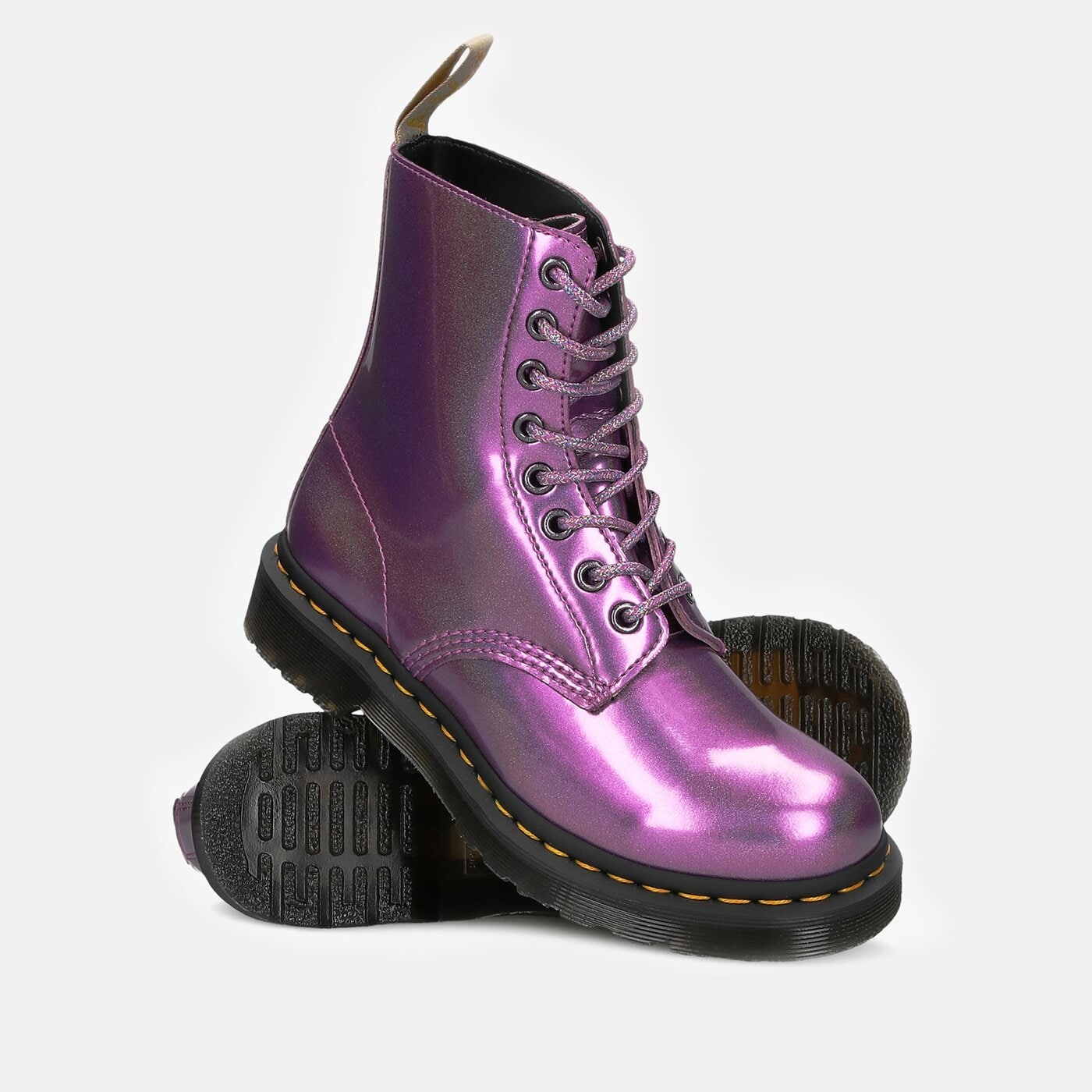 Damskie botki / sztyblety DR. MARTENS VEGAN 1460 PASCAL  26224650 kolor różowy