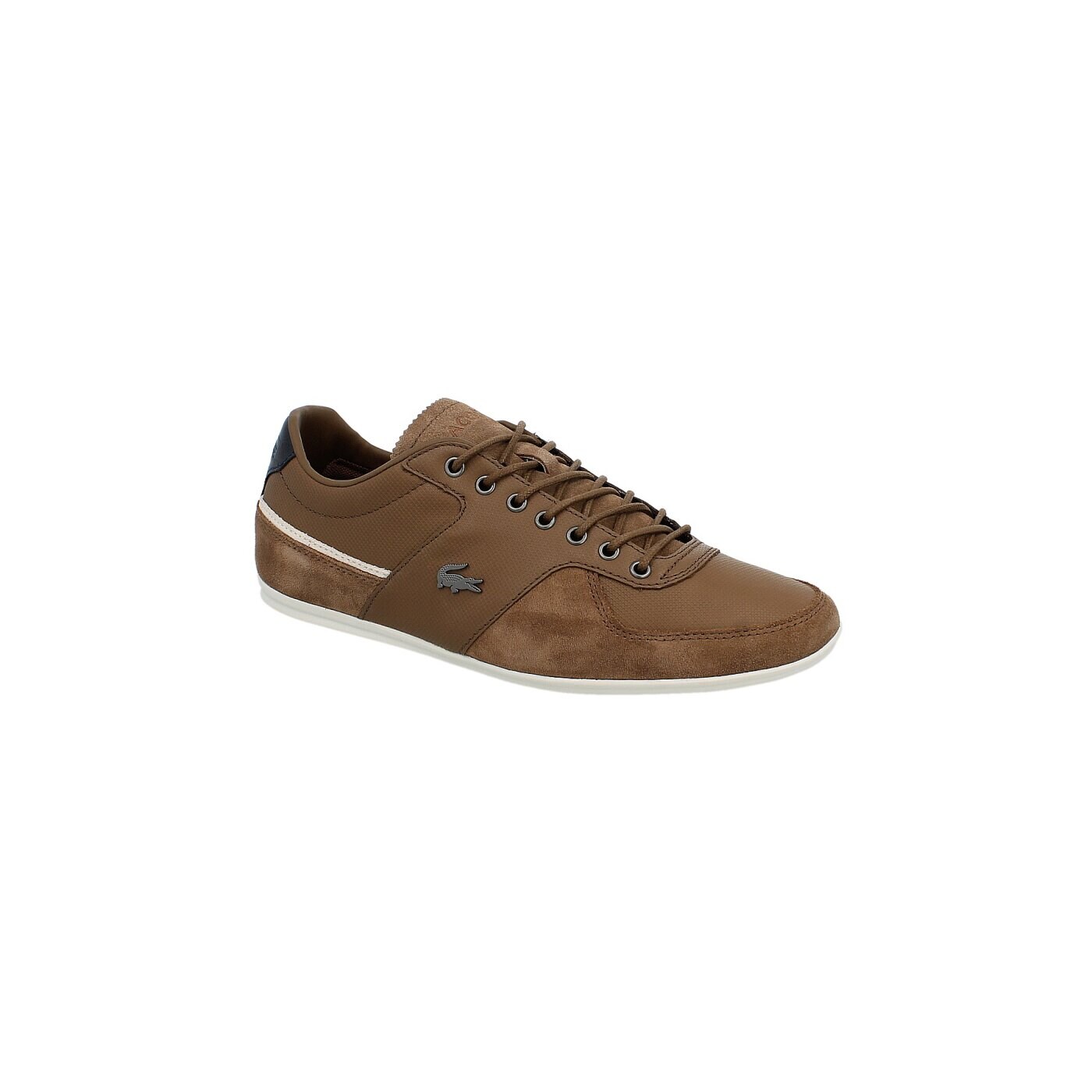 Męskie sneakersy (buty) LACOSTE TALOIRE 16  729srm2117013 kolor brązowy