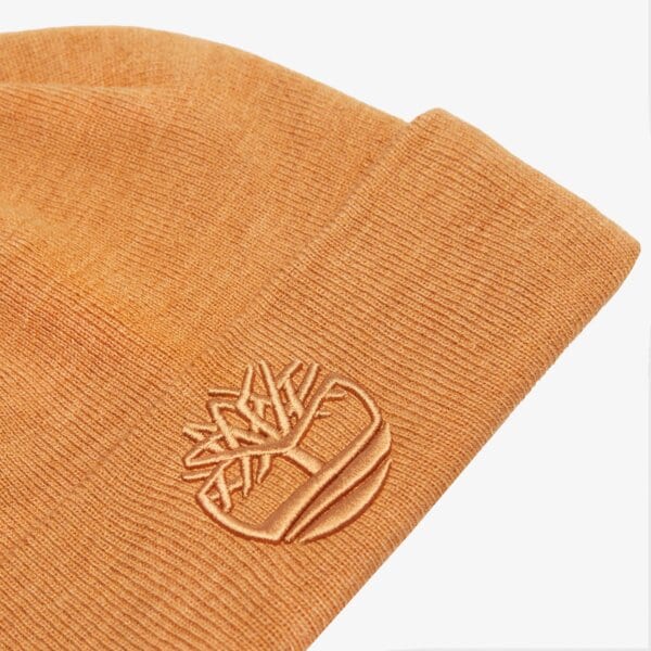Damska czapka zimowa TIMBERLAND CZAPKA 3D EMBROIDERY BEANIE tb0a65hp2311 kolor żółty