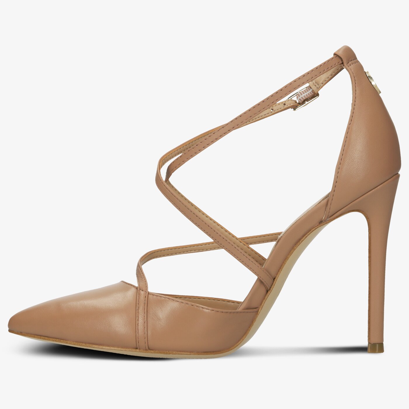 Damskie szpilki / czółenka GUESS CLAUDIE fl5clalea08nude kolor beżowy