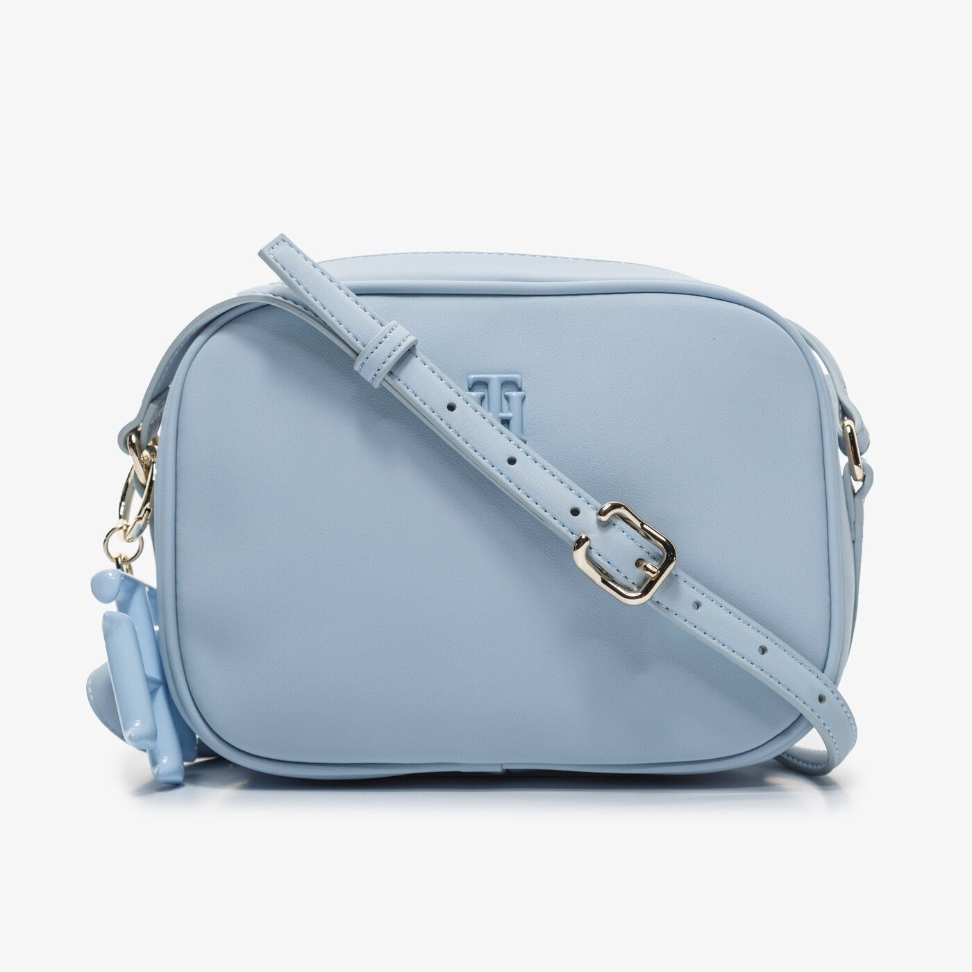 Damska torebka TOMMY HILFIGER TOREBKA CHIC CAMERA BAG aw0aw08224c1o kolor niebieski