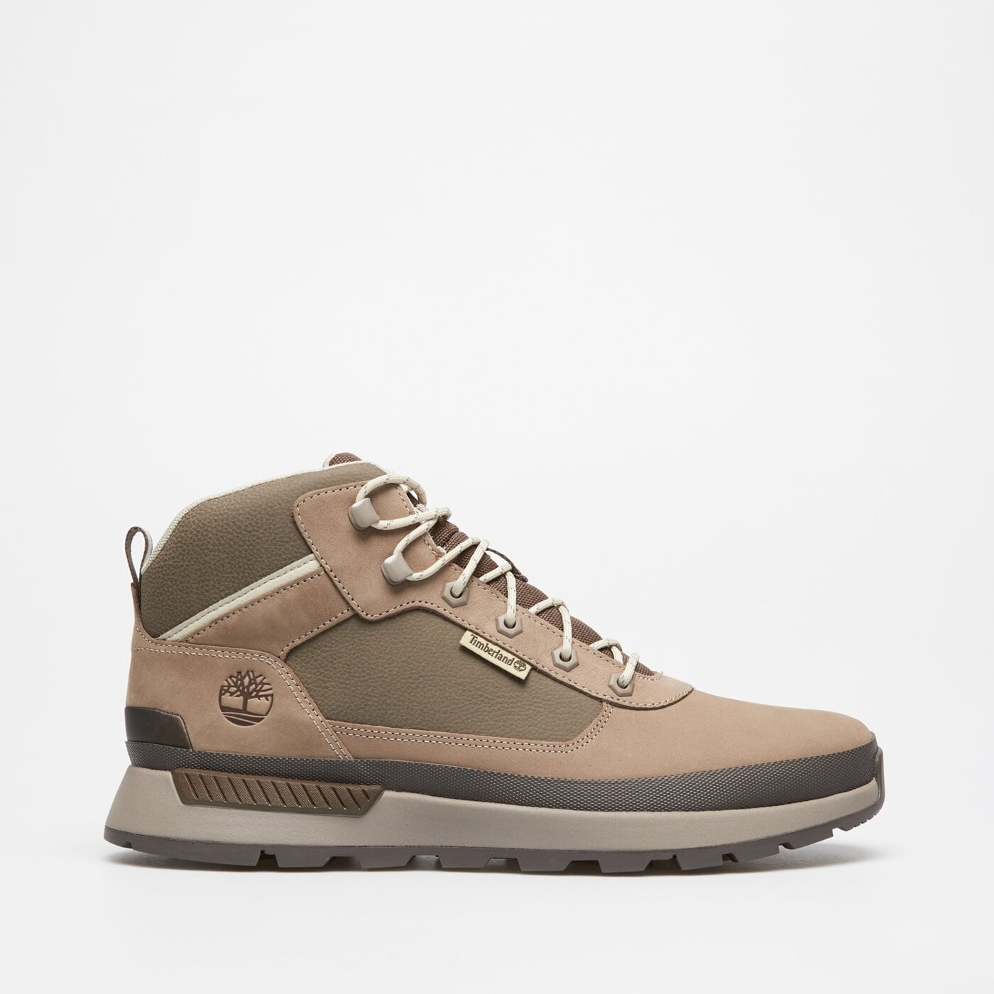 Męskie buty outdoor (trekkingowe) TIMBERLAND FIELD TREKKER MID LACE SNEAKER tb0a6dpsa4p1 kolor szary